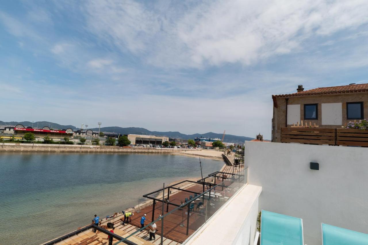 Casa Junto Al Mar Villa Vigo Bagian luar foto