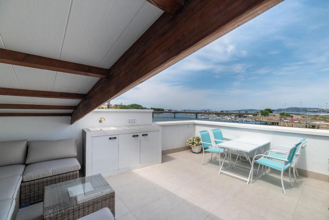 Casa Junto Al Mar Villa Vigo Bagian luar foto
